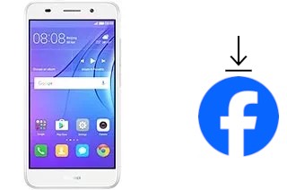 Como instalar o Facebook em um Huawei Y3 (2017)