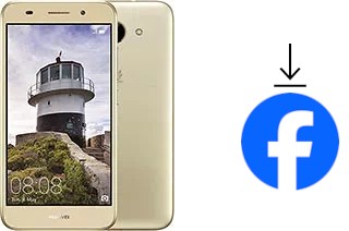 Como instalar o Facebook em um Huawei Y3 (2018)