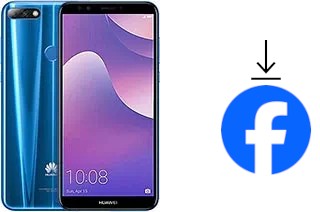 Como instalar o Facebook em um Huawei Y7 Prime (2018)