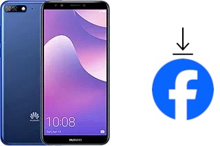 Como instalar o Facebook em um Huawei Y7 Pro (2018)