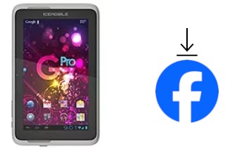 Como instalar o Facebook em um Icemobile G7 Pro