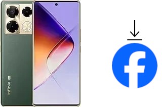 Como instalar o Facebook em um Infinix Note 40 Pro