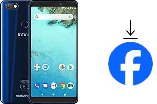 Como instalar o Facebook em um Infinix Note 5