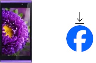 Como instalar o Facebook em um InFocus M310 Charm Purple