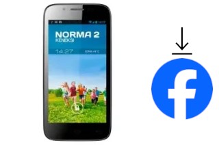 Como instalar o Facebook em um KENEKSI Norma 2