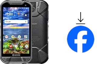 Como instalar o Facebook em um Kyocera DuraForce Pro 2