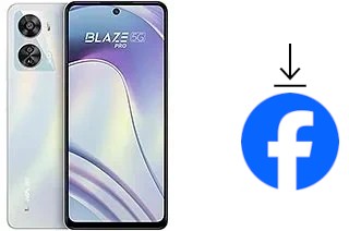 Como instalar o Facebook em um Lava Blaze Pro 5G