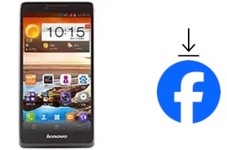 Como instalar o Facebook em um Lenovo A880