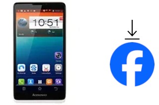 Como instalar o Facebook em um Lenovo A889