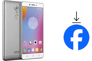 Como instalar o Facebook em um Lenovo K6 Note