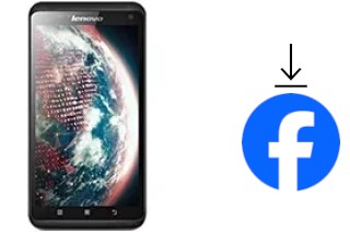 Como instalar o Facebook em um Lenovo S930