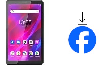 Como instalar o Facebook em um Lenovo Tab M7 (3rd Gen)