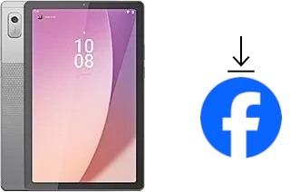 Como instalar o Facebook em um Lenovo Tab M9