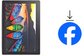 Como instalar o Facebook em um Lenovo Tab3 10