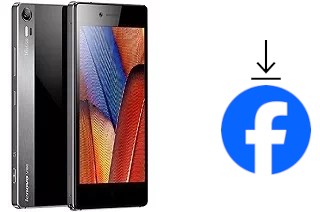 Como instalar o Facebook em um Lenovo Vibe Shot