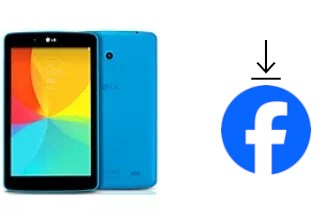 Como instalar o Facebook em um LG G Pad 7.0