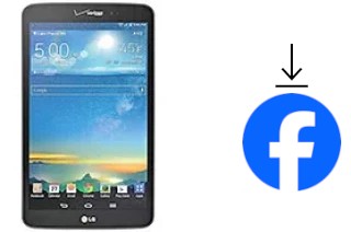 Como instalar o Facebook em um LG G Pad 8.3 LTE