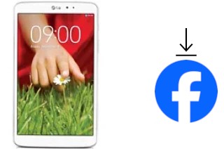 Como instalar o Facebook em um LG G Pad 8.3