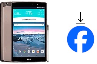 Como instalar o Facebook em um LG G Pad II 8.3 LTE