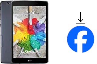 Como instalar o Facebook em um LG G Pad III 8.0 FHD