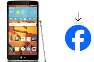 Como instalar o Facebook em um LG G Stylo