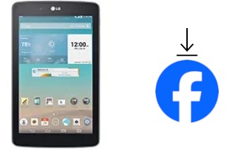 Como instalar o Facebook em um LG G Pad 7.0 LTE