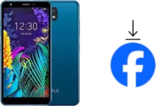 Como instalar o Facebook em um LG K30 (2019)