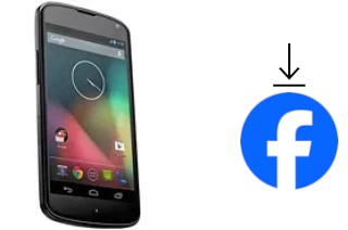 Como instalar o Facebook em um LG Nexus 4 E960