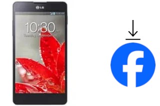 Como instalar o Facebook em um LG Optimus G E975