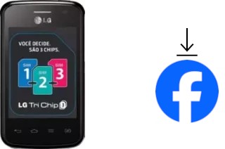 Como instalar o Facebook em um LG Optimus L1 II Tri