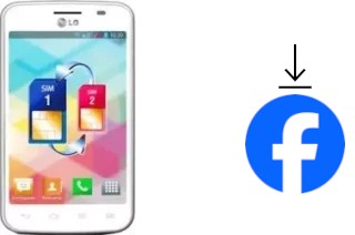 Como instalar o Facebook em um LG Optimus L4 II Dual