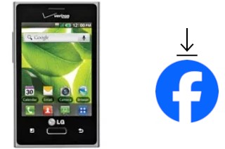 Como instalar o Facebook em um LG Optimus Zone VS410