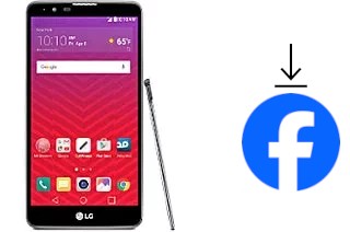 Como instalar o Facebook em um LG Stylo 2