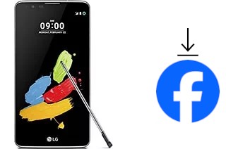 Como instalar o Facebook em um LG Stylus 2