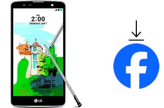 Como instalar o Facebook em um LG Stylus 2 Plus