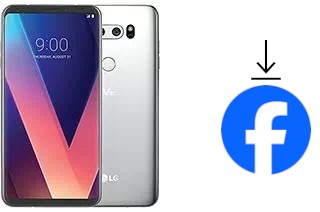 Como instalar o Facebook em um LG V30