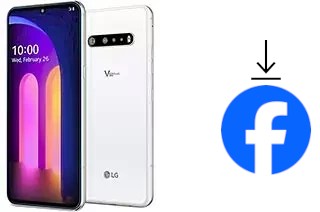 Como instalar o Facebook em um LG V60 ThinQ 5G UW