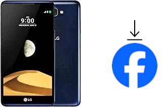 Como instalar o Facebook em um LG X max