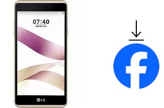 Como instalar o Facebook em um LG X Skin