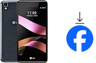 Como instalar o Facebook em um LG X style