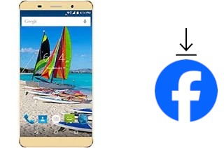 Como instalar o Facebook em um Maxwest Astro X55