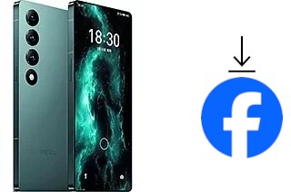 Como instalar o Facebook em um Meizu 20 Infinity