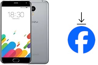 Como instalar o Facebook em um Meizu M1 Metal