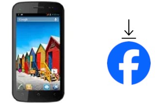 Como instalar o Facebook em um Micromax A110Q Canvas 2 Plus