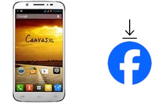 Como instalar o Facebook em um Micromax A119 Canvas XL