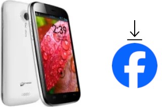 Como instalar o Facebook em um Micromax A116 Canvas HD