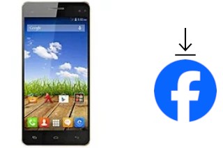 Como instalar o Facebook em um Micromax A190 Canvas HD Plus