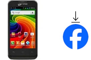 Como instalar o Facebook em um Micromax A36 Bolt