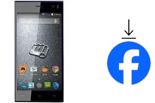 Como instalar o Facebook em um Micromax A99 Canvas Xpress