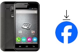 Como instalar o Facebook em um Micromax Bolt S301